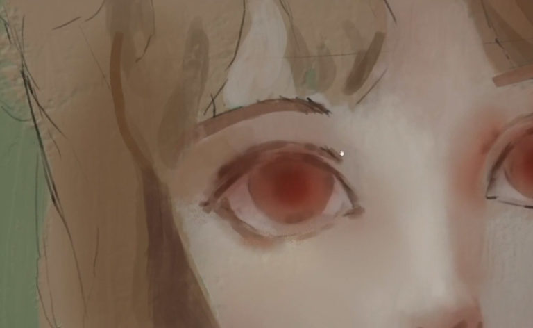 Photoshop painting process — Sunshine Girl