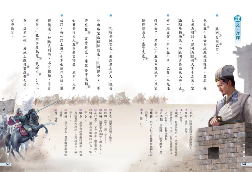 Textbook interior illustration for the Empty Fort Strategy lesson