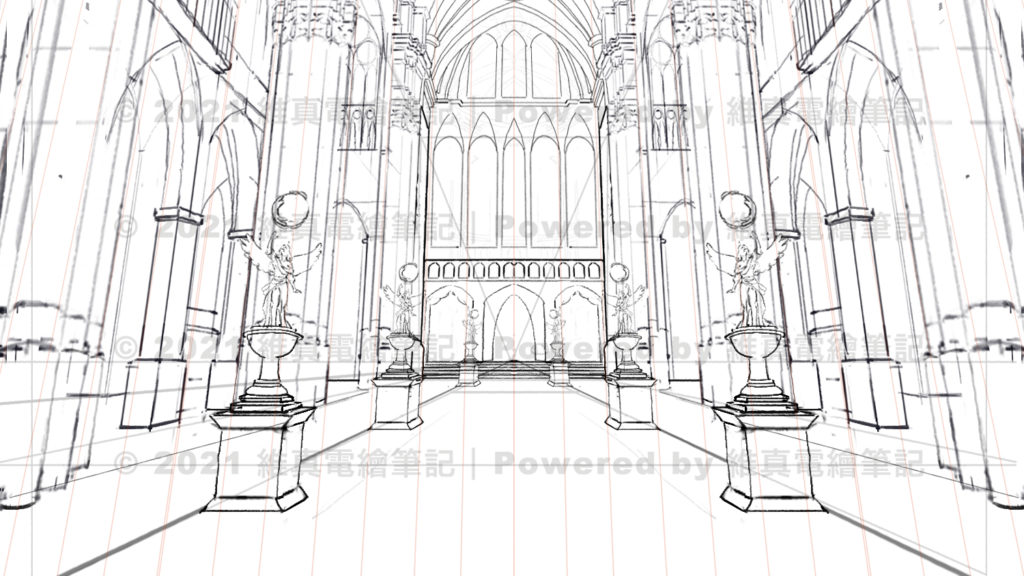 Scene Art for the Game "Girls' Contract" — Sharing the Painting and Commercial Commission Process