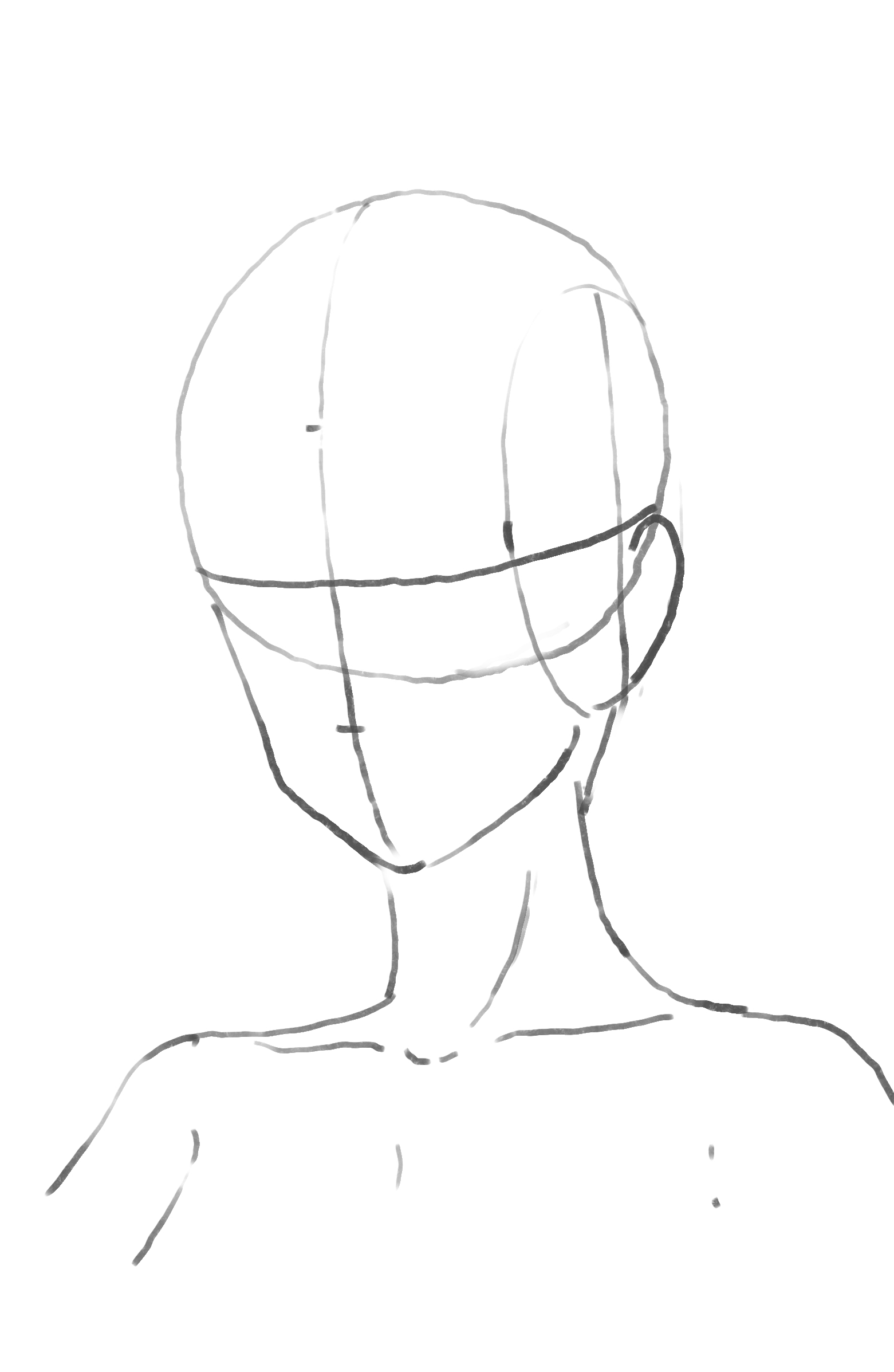 Portrait Painting Process from the 2021/1/21 Livestream
