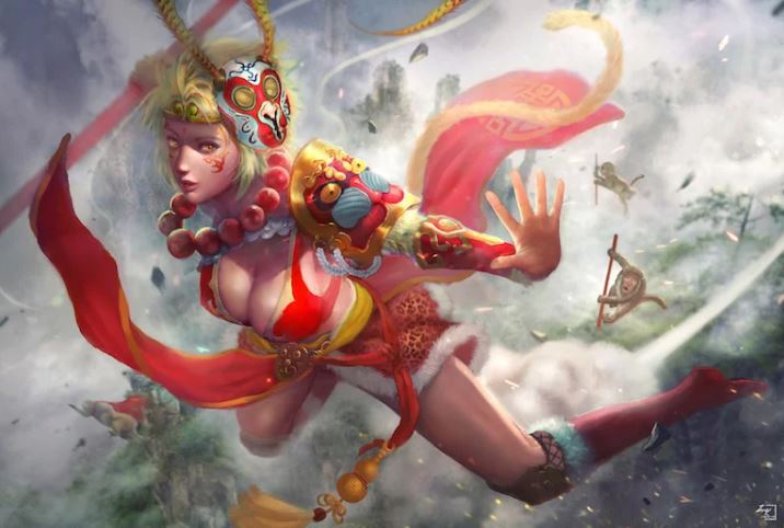 Monkey King artwork by WeiChen Studio