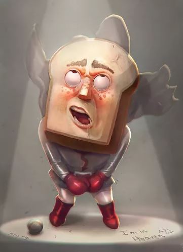 Toast-and-Egg Man artwork by WeiChen Studio