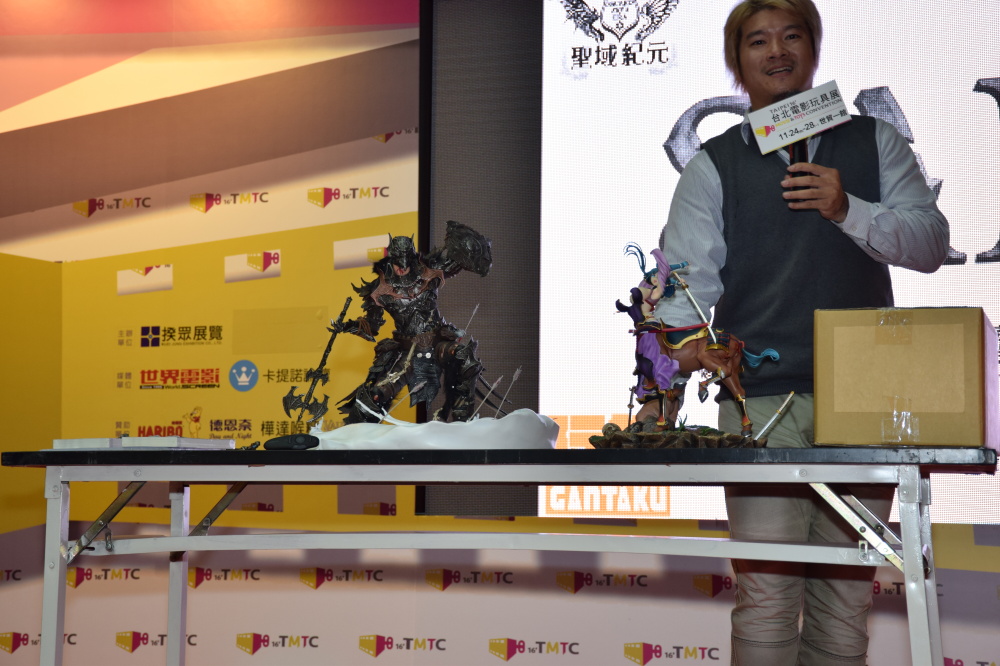Prize draw featuring the Mahjong Battle Princess Scarlet Flash figure