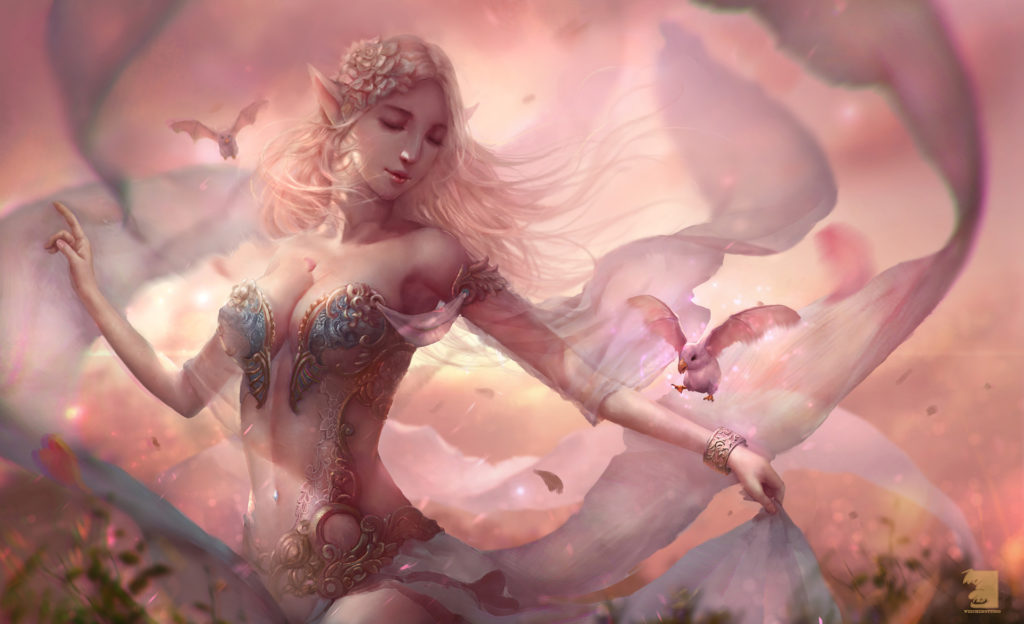 Wei Chang's artwork Twilight Dance